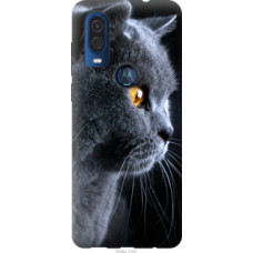 Чехол на Motorola One Vision Красивый кот (3038u-1782)