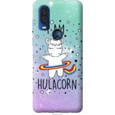 Чехол на Motorola One Vision I'm hulacorn (3976u-1782)