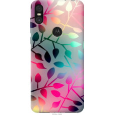 Чехол на Motorola One Листья (2235u-1589)