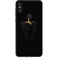 Чехол на Motorola One Черная клубника (3585u-1589)
