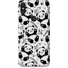 Чехол на Motorola One Панды (4318u-1589)