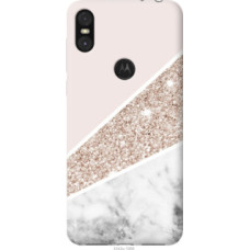 Чехол на Motorola One Пастельный мрамор (4342u-1589)