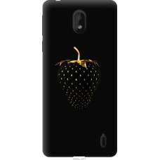 Чехол на Nokia 1 Plus Черная клубника (3585u-1677)
