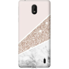Чехол на Nokia 1 Plus Пастельный мрамор (4342u-1677)