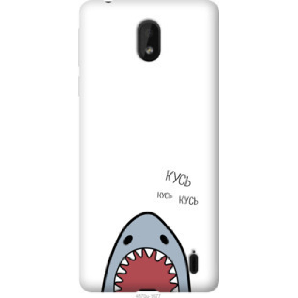 Чехол на Nokia 1 Plus Акула (4870u-1677)
