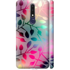 Чехол на Nokia 3.1 Plus Листья (2235c-1607)