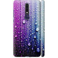 Чехол на Nokia 3.1 Plus Капли воды (3351c-1607)