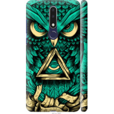 Чехол на Nokia 3.1 Plus Сова Арт-тату (3971c-1607)