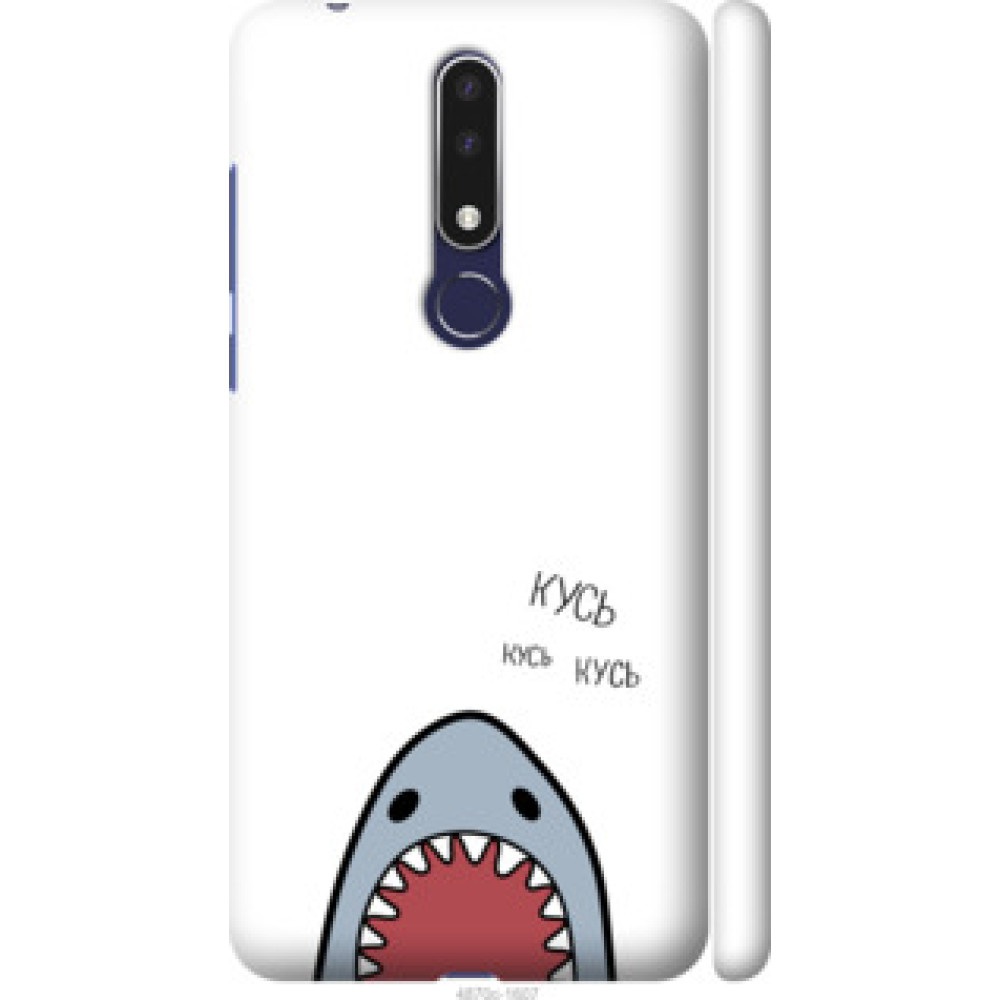 Чехол на Nokia 3.1 Plus Акула (4870c-1607)