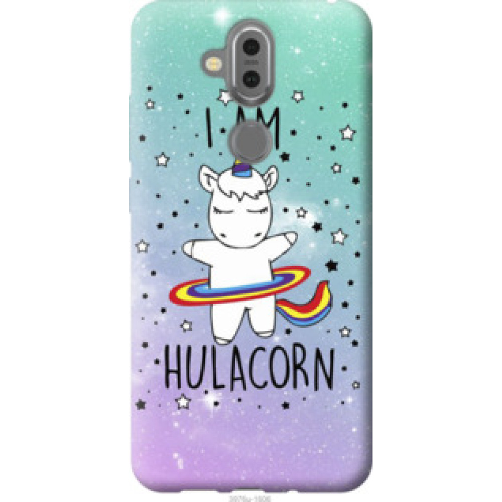 Чехол на Nokia 7.1 Plus I'm hulacorn (3976u-1606)