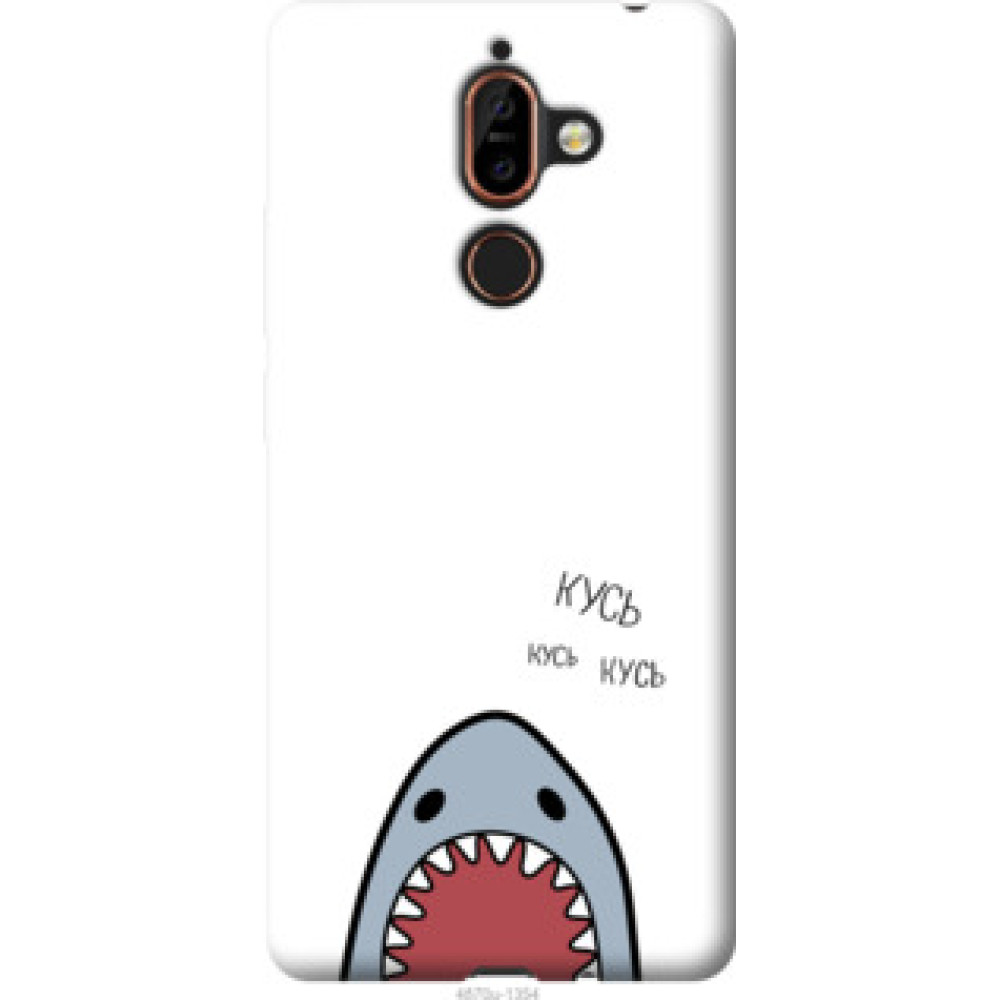 Чехол на Nokia 7 Plus Акула (4870u-1354)
