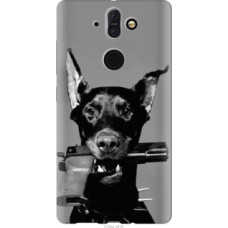 Чехол на Nokia 8 Sirocco Доберман (2745u-1619)