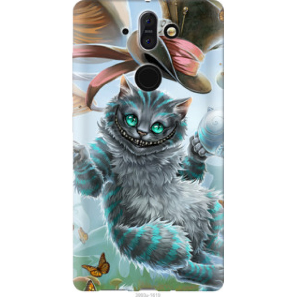 Чехол на Nokia 8 Sirocco Чеширский кот 2 (3993u-1619)