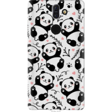 Чехол на Nokia 8 Sirocco Панды (4318u-1619)