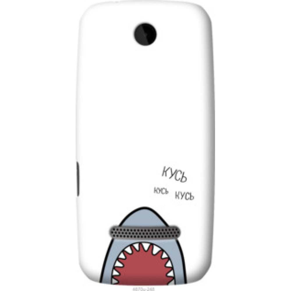 Чехол на Nokia Asha 305 / 306 Акула (4870u-248)