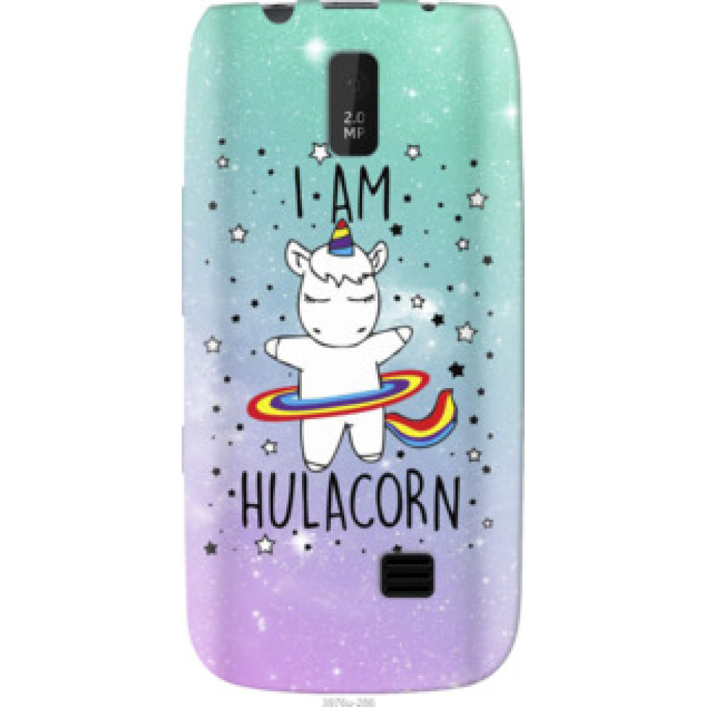 Чехол на Nokia Asha 308/309 I'm hulacorn (3976u-286)