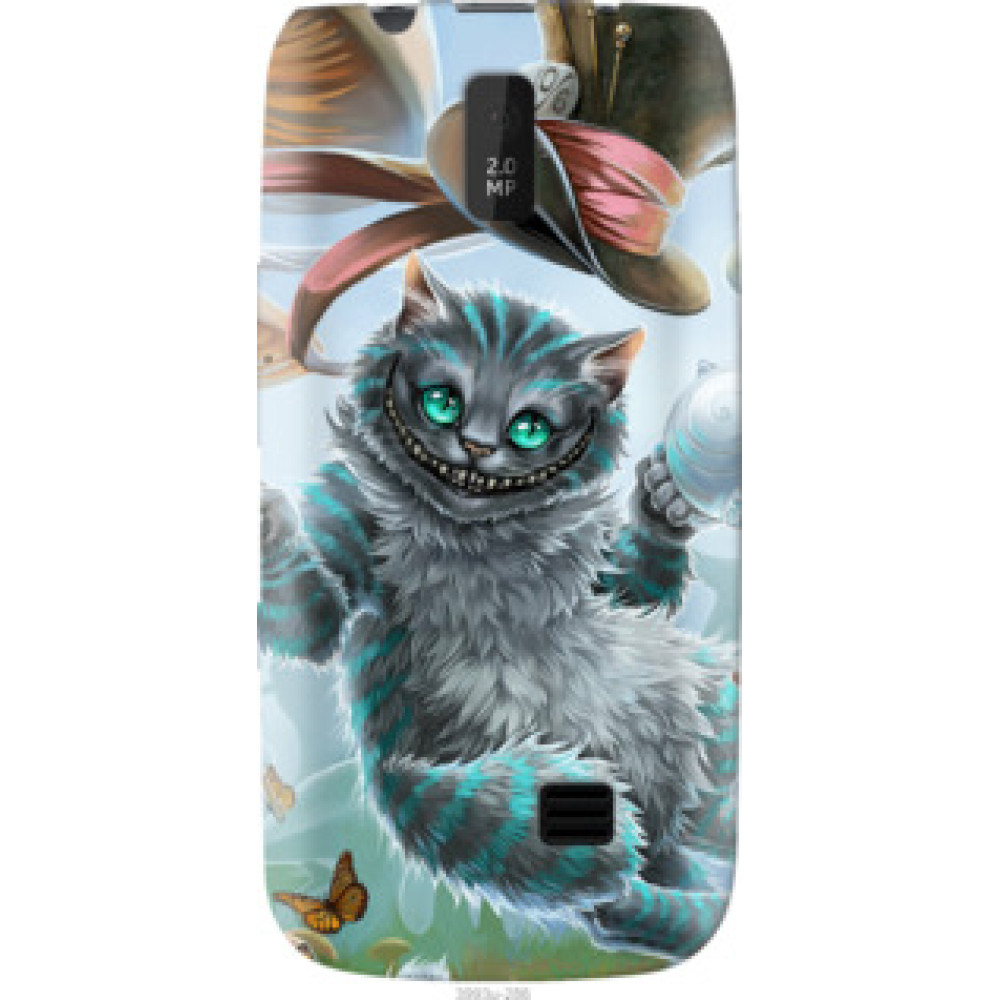 Чехол на Nokia Asha 308/309 Чеширский кот 2 (3993u-286)