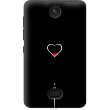Чехол на Nokia Asha 501 Подзарядка сердца (4274u-209)