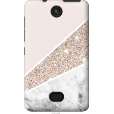 Чехол на Nokia Asha 501 Пастельный мрамор (4342u-209)