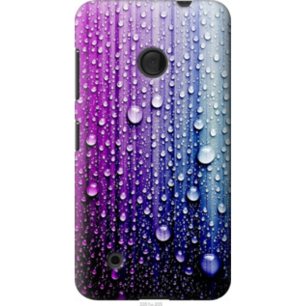 Чохол на Nokia Lumia 530 Капли воды (3351u-205)