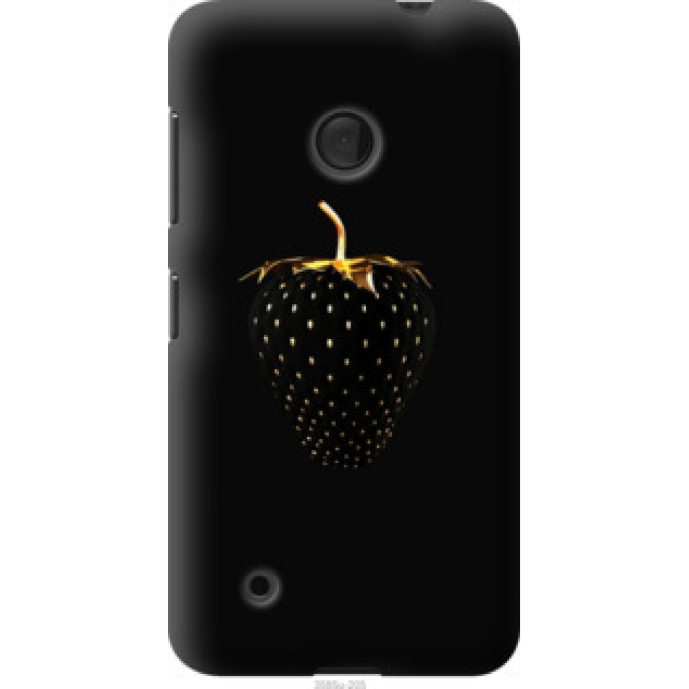 Чохол на Nokia Lumia 530 Черная клубника (3585u-205)