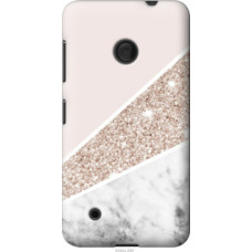 Чехол на Nokia Lumia 530 Пастельный мрамор (4342u-205)
