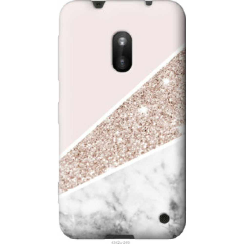 Чехол на Nokia Lumia 620 Пастельный мрамор (4342u-249)