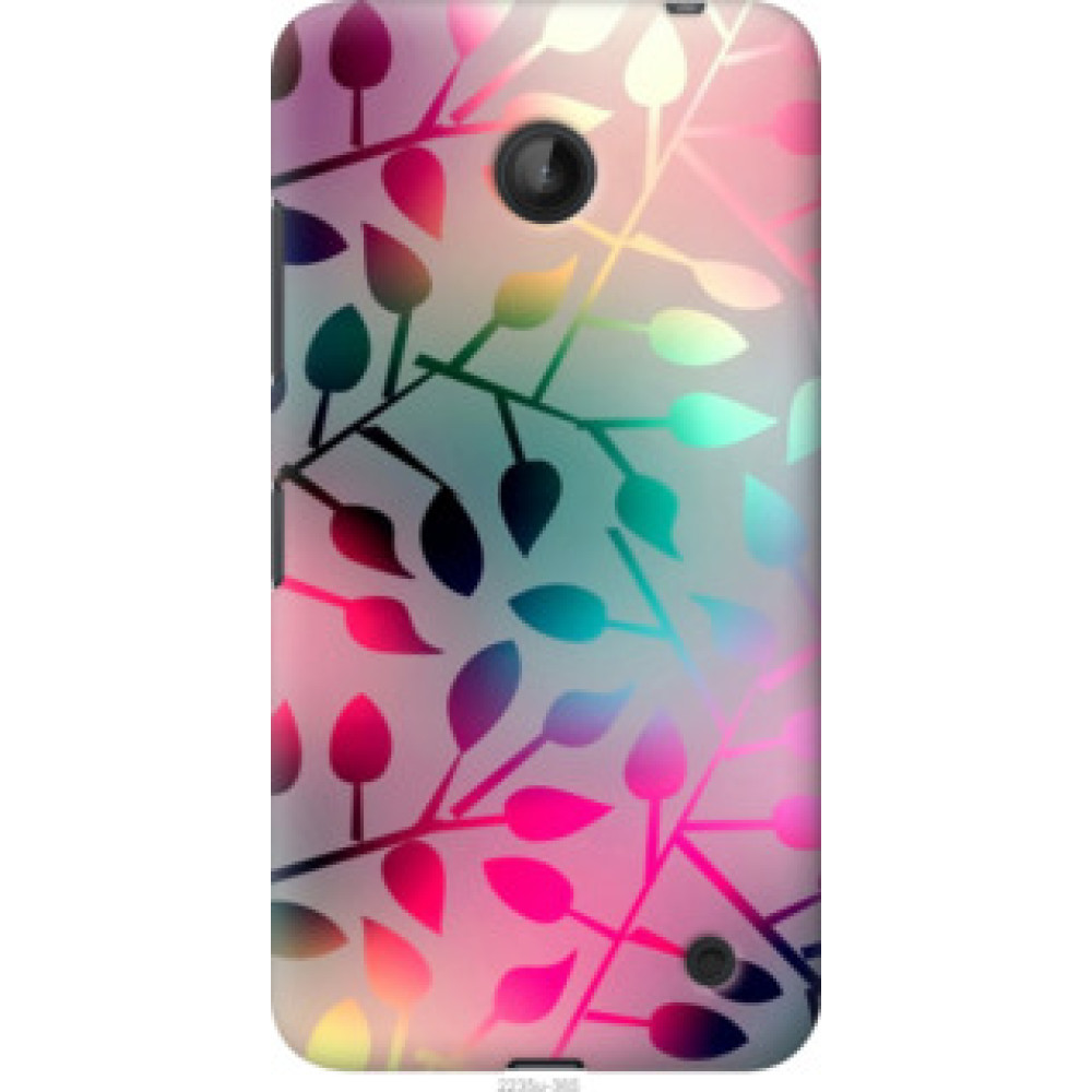 Чехол на Nokia Lumia 630 Листья (2235u-365)