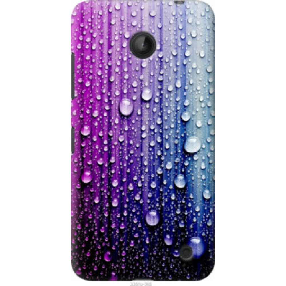Чехол на Nokia Lumia 630 Капли воды (3351u-365)