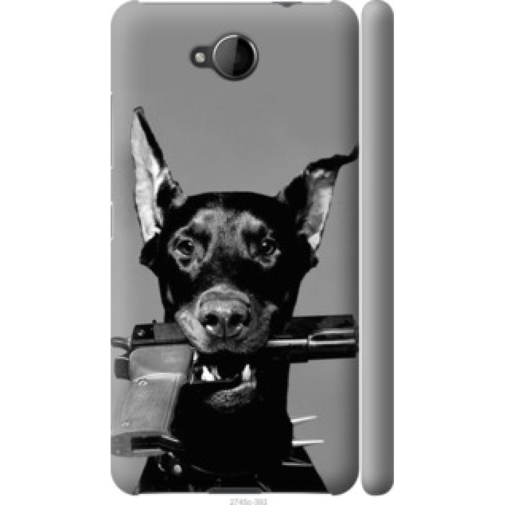 Чехол на Nokia Lumia 650 Доберман (2745c-393)