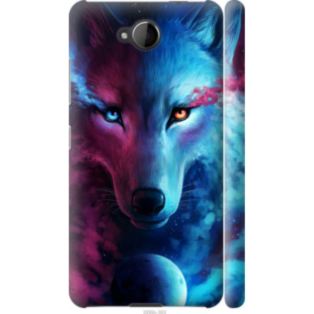 Чехол на Nokia Lumia 650 Арт-волк (3999c-393)