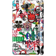 Чехол на Nokia Lumia 650 Many different logos (4022c-393)