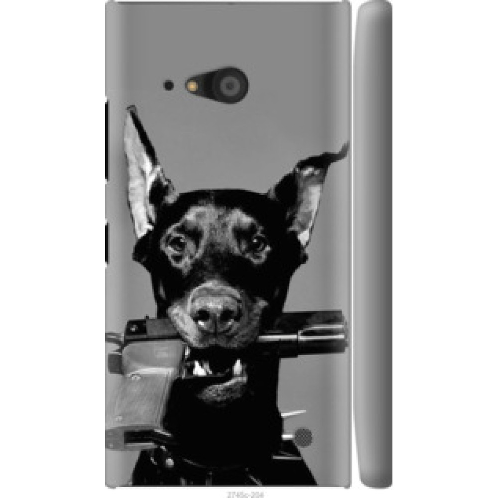 Чохол на Nokia Lumia 730 Доберман (2745c-204)