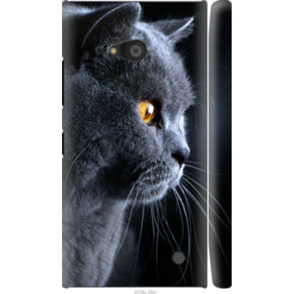 Чохол на Nokia Lumia 730 Красивый кот (3038c-204)
