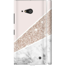 Чехол на Nokia Lumia 730 Пастельный мрамор (4342c-204)