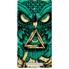Чехол на Nokia Lumia 830 Сова Арт-тату (3971u-329)