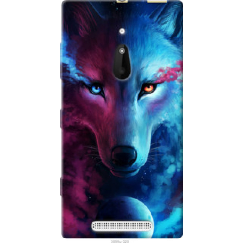 Чехол на Nokia Lumia 830 Арт-волк (3999u-329)