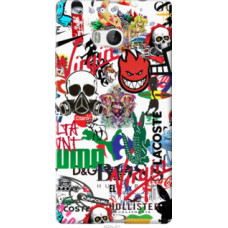 Чехол на Nokia Lumia 930 Many different logos (4022u-311)