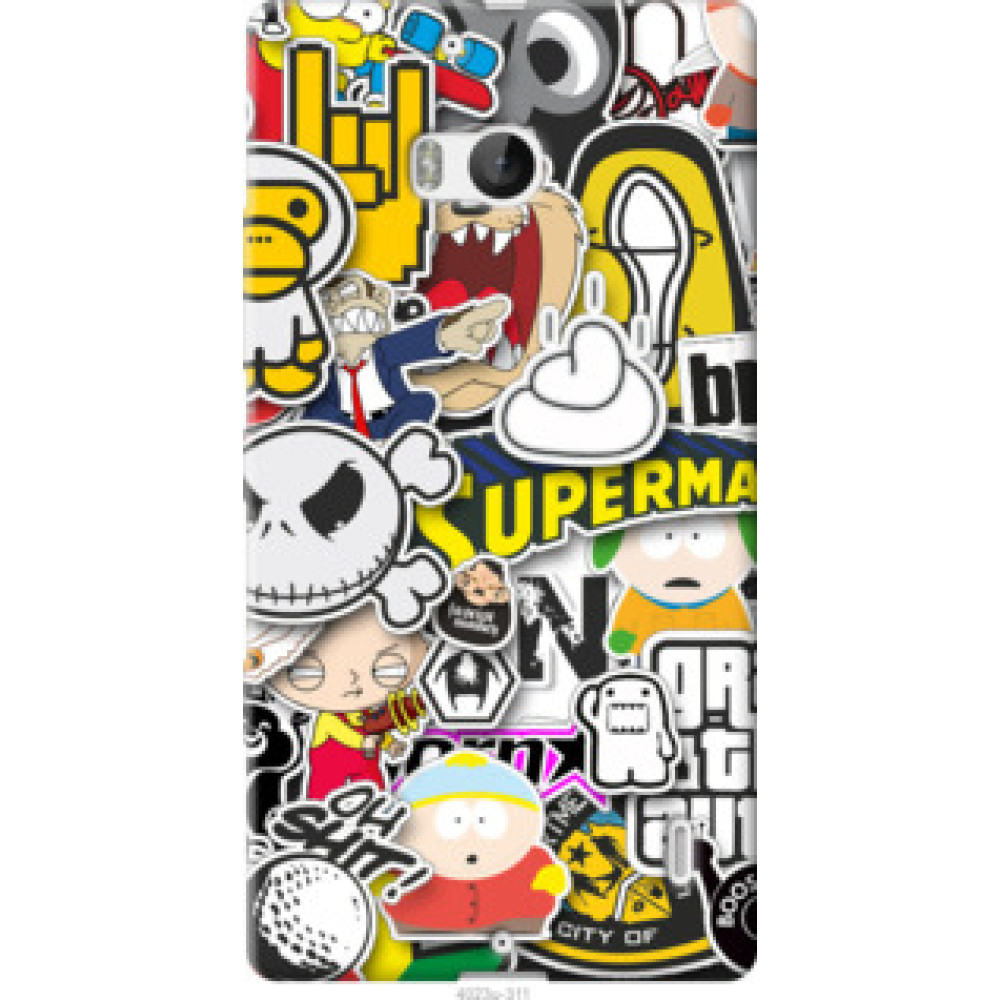 Чехол на Nokia Lumia 930 Popular logos (4023u-311)