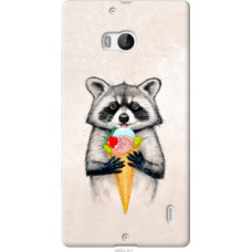 Чехол на Nokia Lumia 930 Енотик с мороженым (4602u-311)