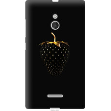 Чехол на Nokia XL Черная клубника (3585u-500)