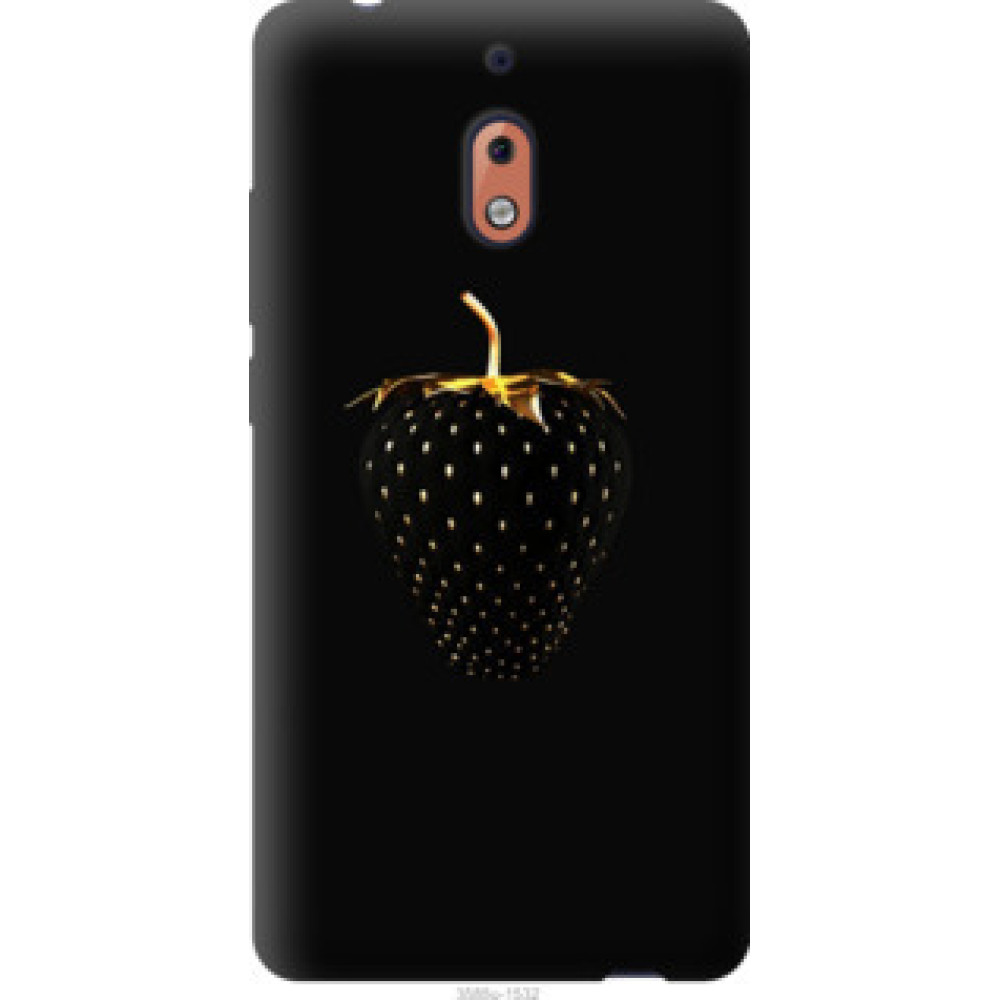 Чехол на Nokia 2.1 Черная клубника (3585u-1532)
