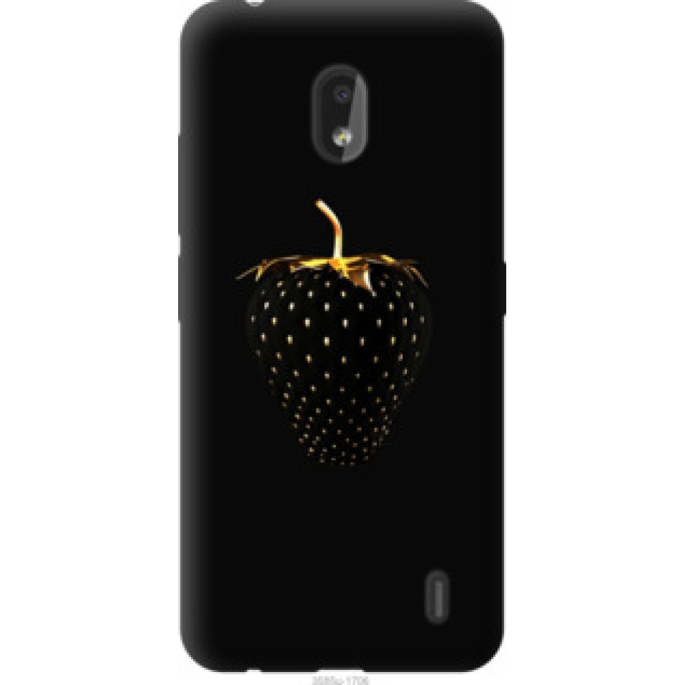Чохол на Nokia 2.2 Черная клубника (3585u-1706)