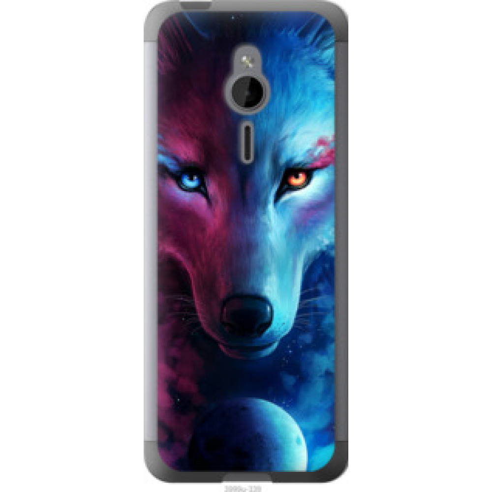 Чехол на Nokia 230 Арт-волк (3999u-339)