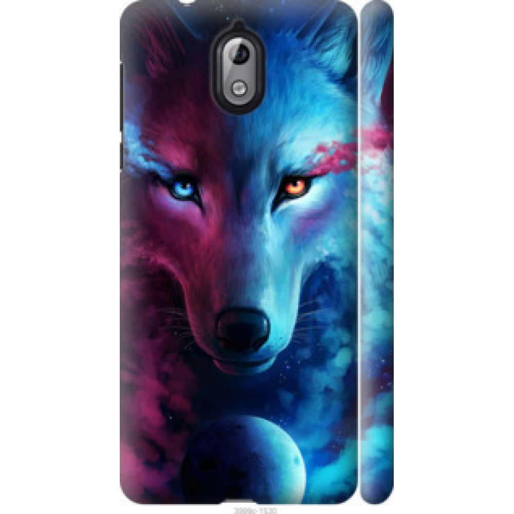 Чехол на Nokia 3.1 Арт-волк (3999c-1530)