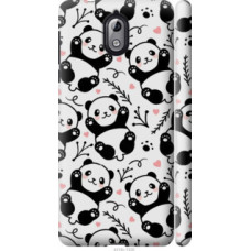 Чехол на Nokia 3.1 Панды (4318c-1530)
