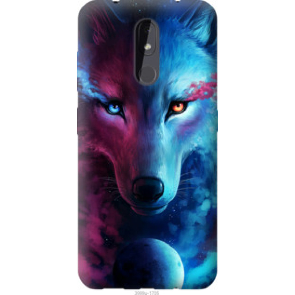 Чехол на Nokia 3.2 Арт-волк (3999u-1705)