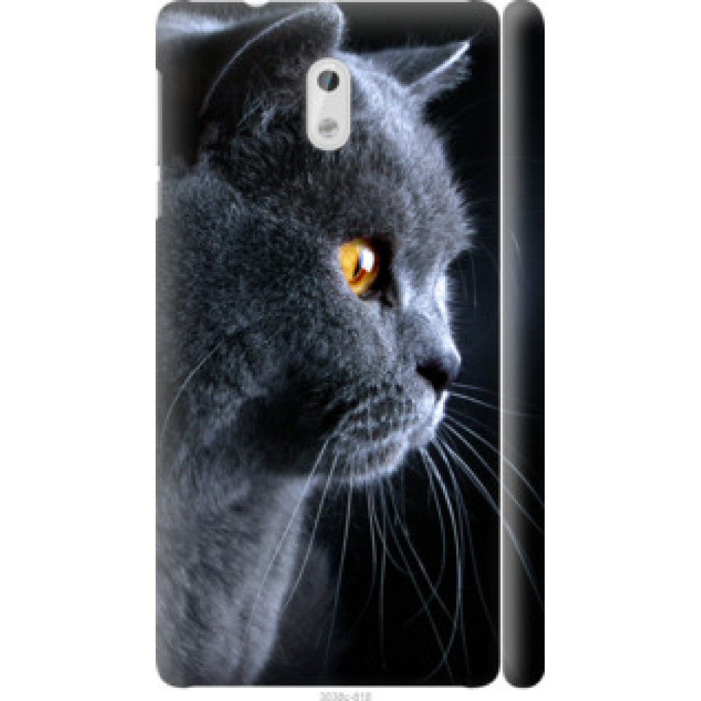 Чехол на Nokia 3 Красивый кот (3038c-818)