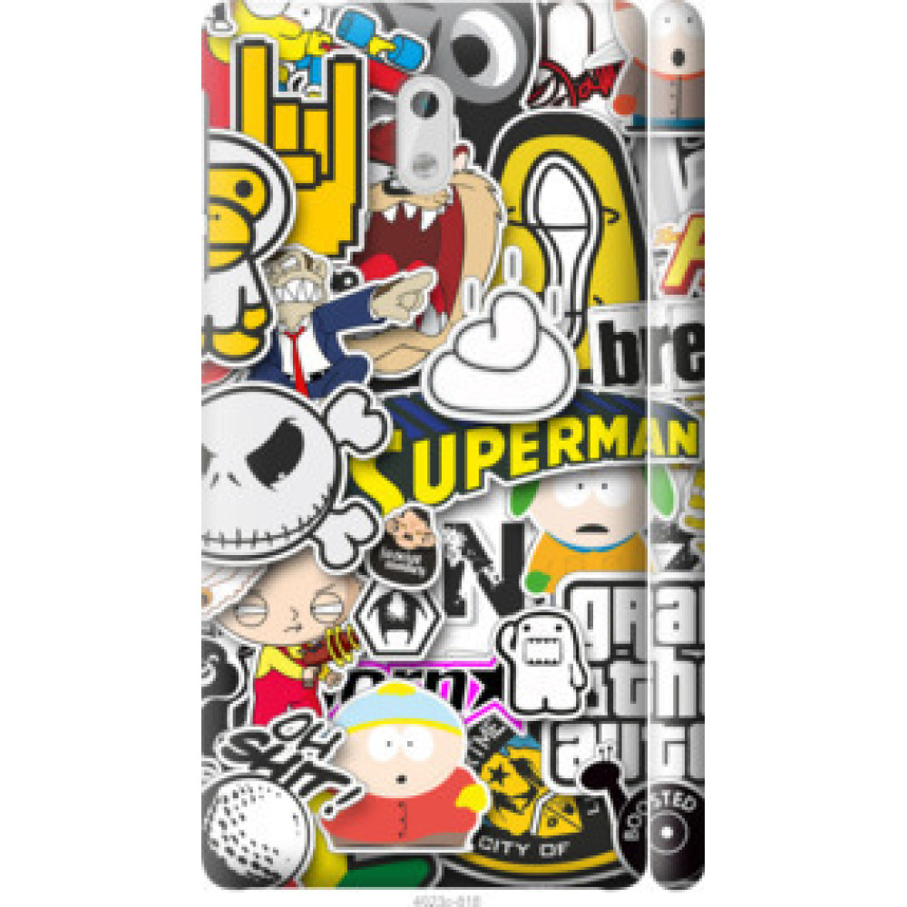Чехол на Nokia 3 Popular logos (4023c-818)