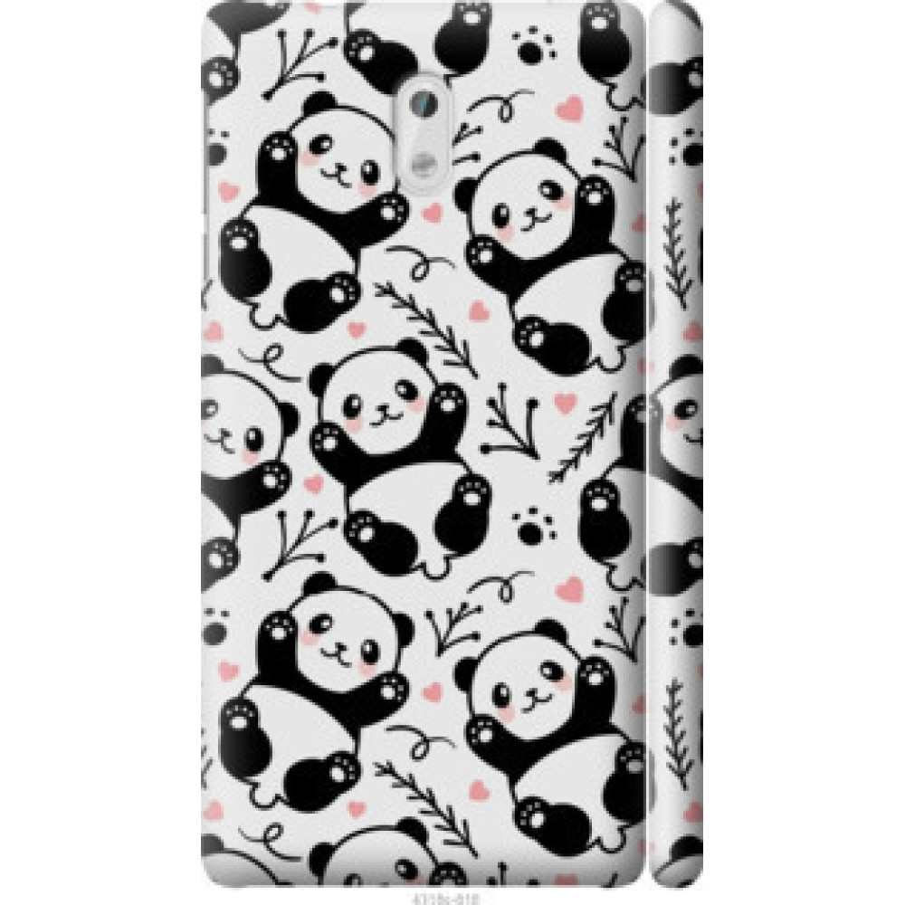Чохол на Nokia 3 Панды (4318c-818)